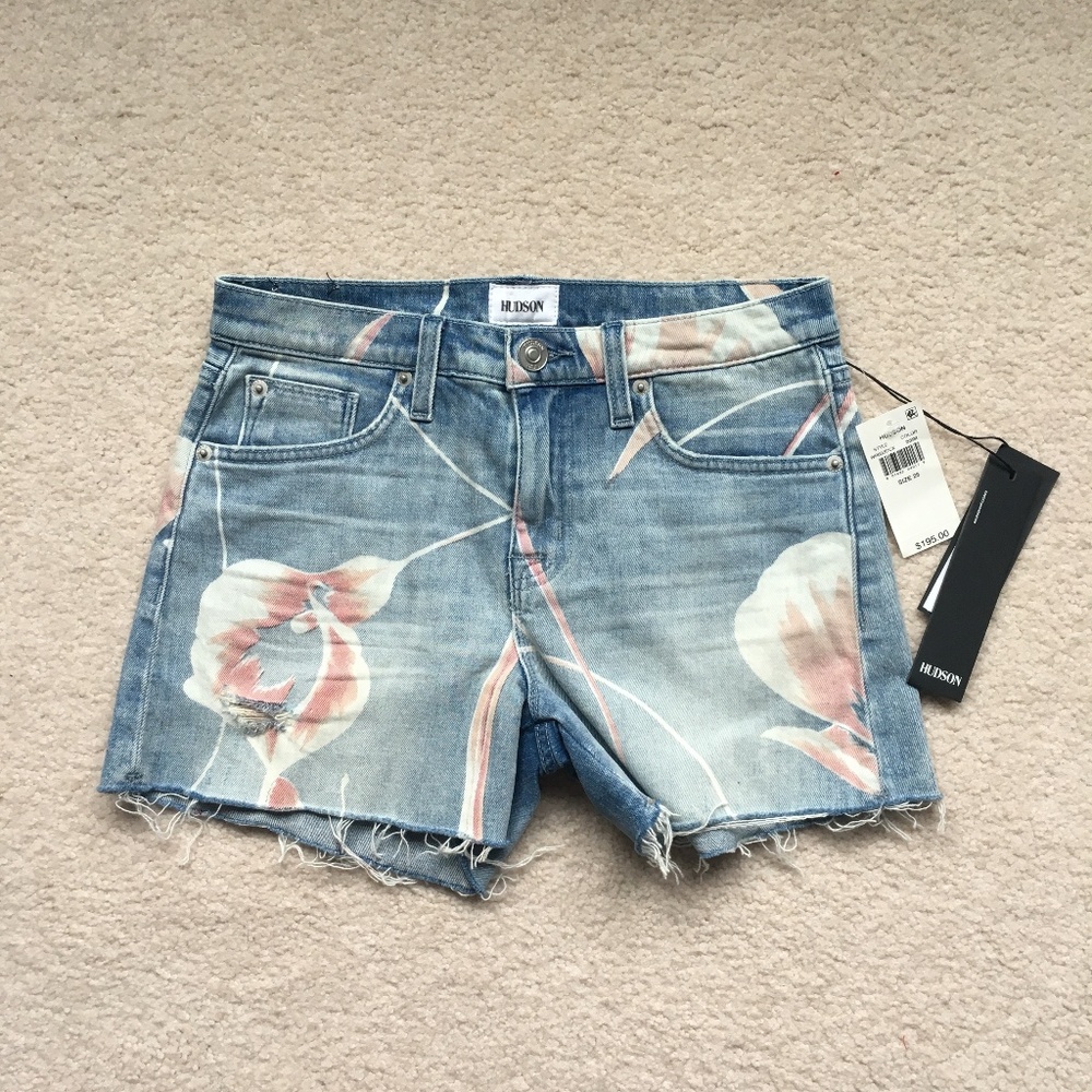 [NWT] Hudson Valeri High Rise Cut Off Shorts